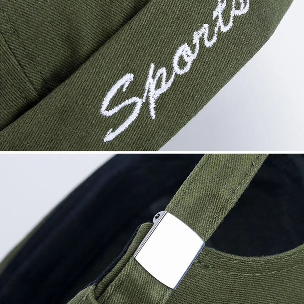 Beaira Vintage Brimless Hip Hop Hat Men Beanie Hat "Sports"Letters Embroidery Summer Hats Skullies Cap Landlord Cap Dome Hat Streetwear