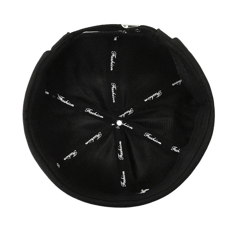 Beaira Adjustable Vintage Women Brimless Beanies Hats Fashion Embroidery Men Docker Cap Skullcap Hat Unisex Street Hip Hop Sailor Caps