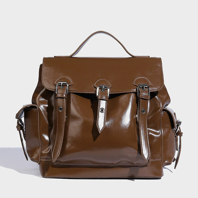 Beaira Autumn and winter fashion simple large capacity multi pocket backpack niche design high-end commuting versatile backpack