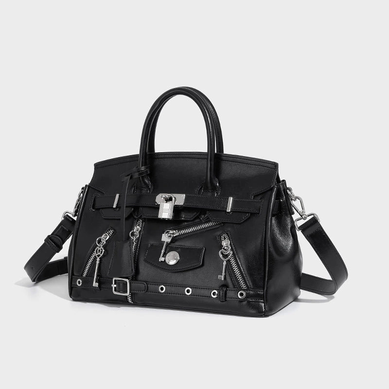 Beaira Cross-border niche handbag bag women's bag new design large-capacity platinum Kelly bag shoulder crossbody bag