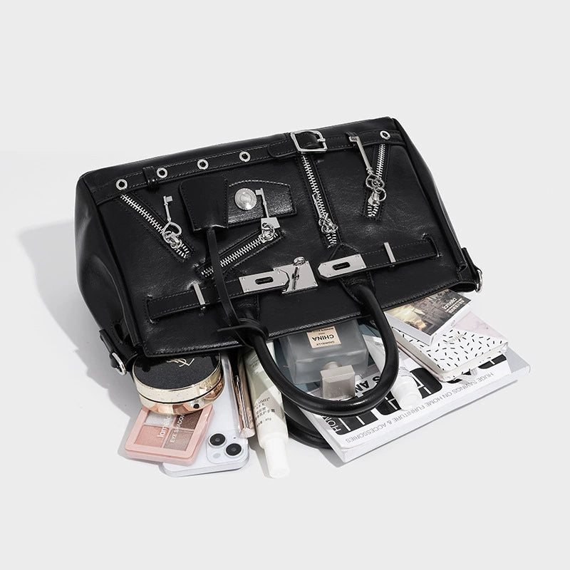 Beaira Cross-border niche handbag bag women's bag new design large-capacity platinum Kelly bag shoulder crossbody bag