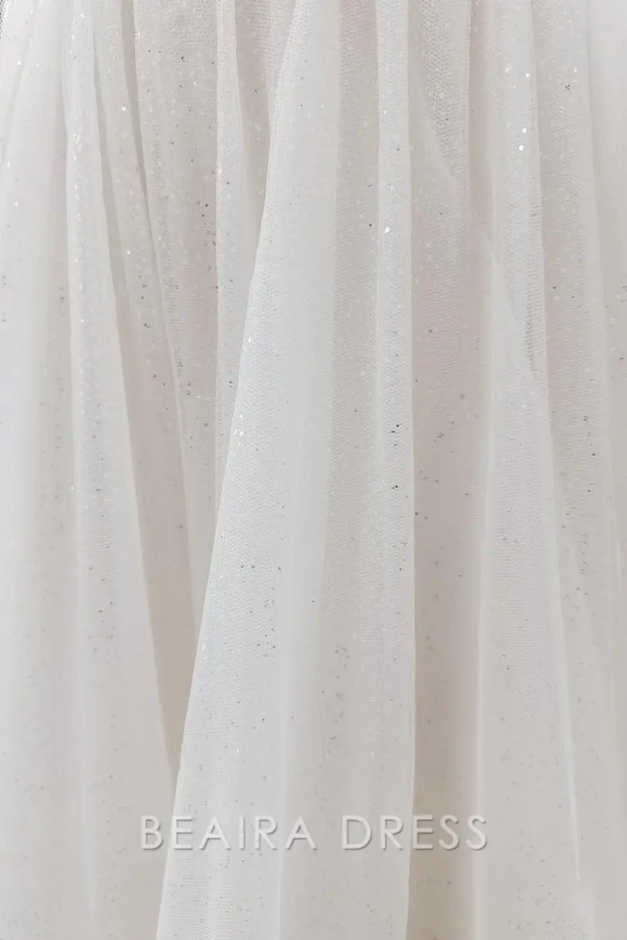 Beaira Elegant Sweetheart Neckline Tulle Wedding Dress with Sheer Cape and Bow Details for Enchanting Bridal Whimsy