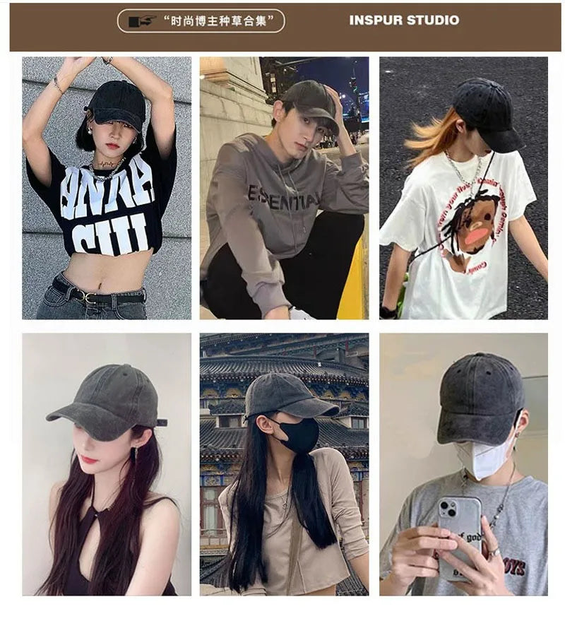 Beaira Fashion Solid Baseball Caps for Men Cap Streetwear Style Women Hat Snapback Casual Cap Casquette Dad Hat Hip Hop Cap