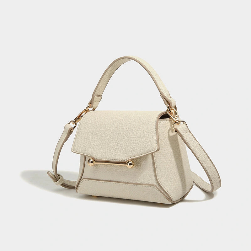 Beaira Handbag for spring and summer fashionable niche simple versatile high-end lychee pattern single shoulder crossbody women's bag