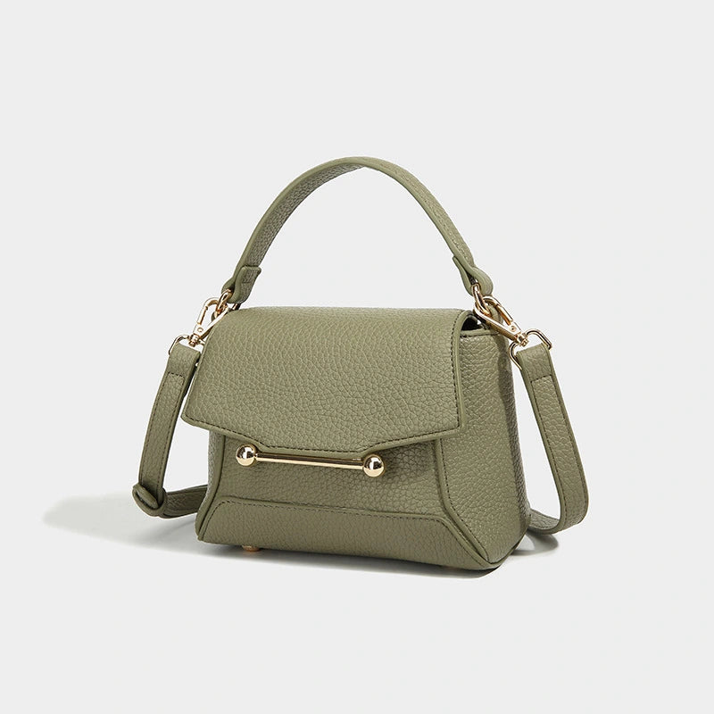 Beaira Handbag for spring and summer fashionable niche simple versatile high-end lychee pattern single shoulder crossbody women's bag