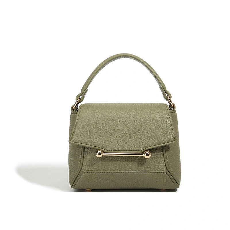 Beaira Handbag for spring and summer fashionable niche simple versatile high-end lychee pattern single shoulder crossbody women's bag