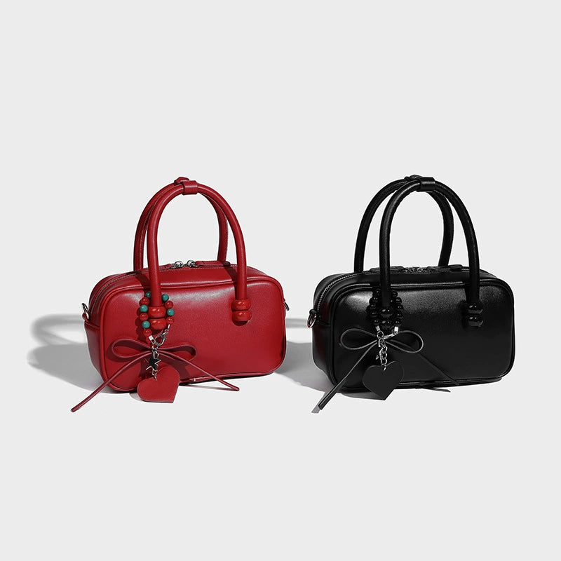 Beaira Heartbeat melody high-end handbag women's new red bridal bag fashionable single shoulder crossbody pillow bag