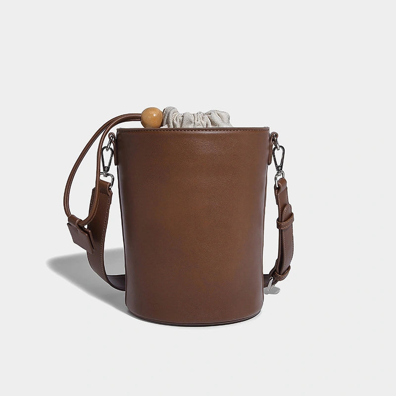 Beaira High quality drawstring bucket bag for women's autumn and winter fashion trend niche bag retro single shoulder crossbody handbag