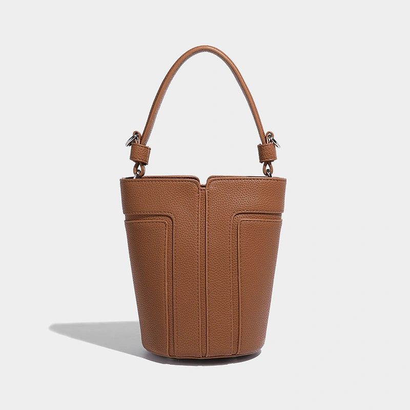 Beaira High quality new bucket bag with contrasting color design for commuting large capacity single shoulder crossbody bag fashionable bucket bag