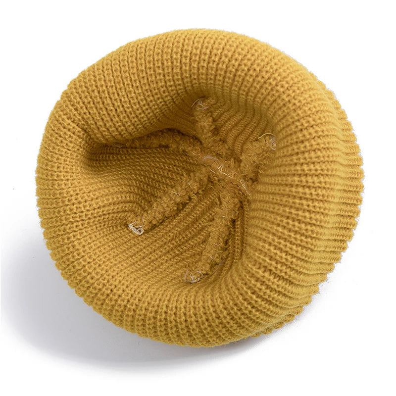 Beaira Hot Sale Daily Fisherman Beanie Hat Unisex Sailor Style Autumn Beanie Ribbed Knitted Hats For Men Women Short Melon Winter Hat