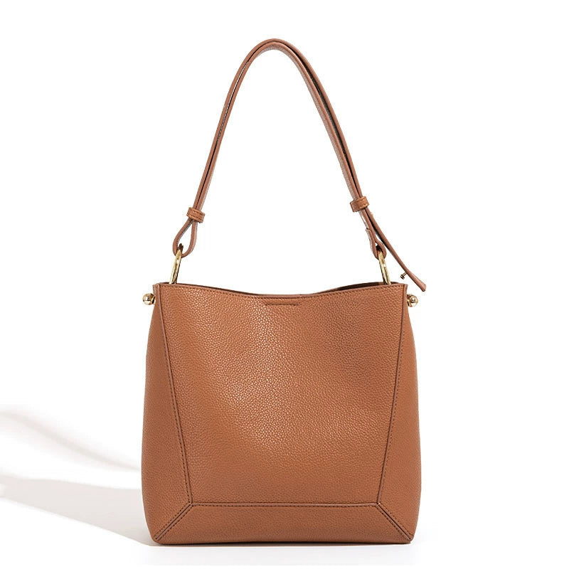 Beaira Large-capacity bucket bag women's new high-end one-shoulder crossbody bag large bag casual simple French women's bag