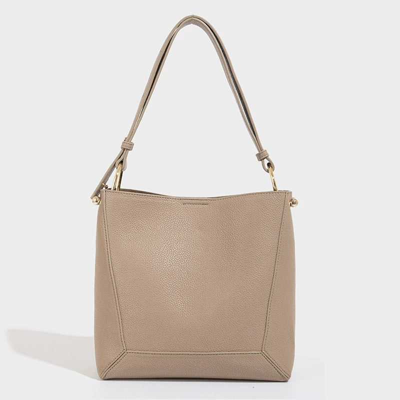 Beaira Large-capacity bucket bag women's new high-end one-shoulder crossbody bag large bag casual simple French women's bag