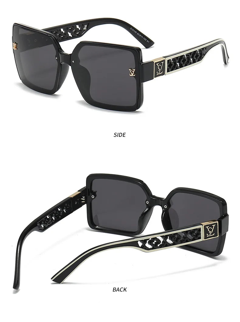 Beaira New Classic Fashion Sunglasses Women Luxury Glamour Men Brand Glasses Square Stylish Unisex UV400 Shades