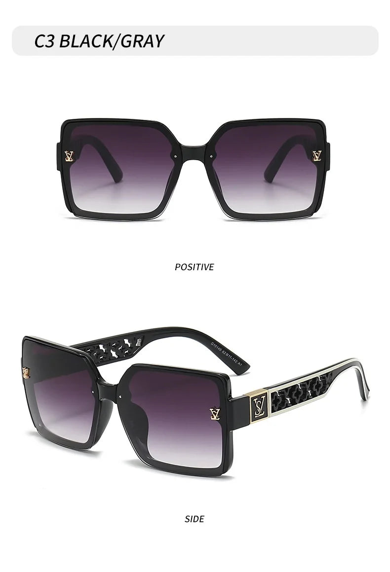 Beaira New Classic Fashion Sunglasses Women Luxury Glamour Men Brand Glasses Square Stylish Unisex UV400 Shades