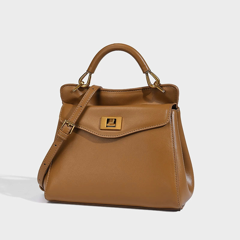 Beaira New Commuter Trendy Handbag Lock Shoulder Crossbody Bag Light Luxury Luxury Luxury Fashion Versatile Women's Bag