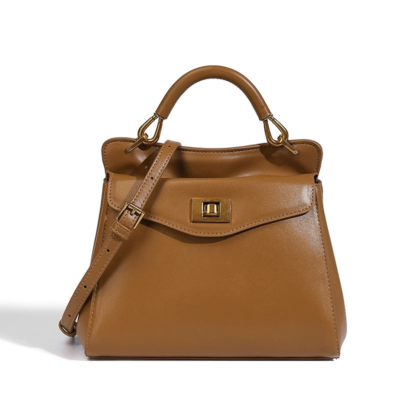 Beaira New Commuter Trendy Handbag Lock Shoulder Crossbody Bag Light Luxury Luxury Luxury Fashion Versatile Women's Bag