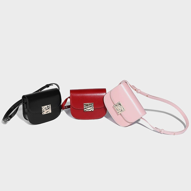 Beaira New autumn and winter saddle bag with fashionable and casual niche design diagonal cross bag versatile shoulder bag for holidays