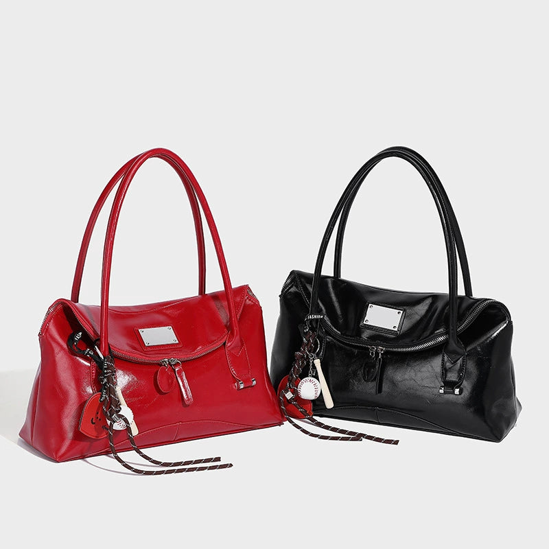 Beaira New handbag for women light luxury simple fashion casual portable tote bag versatile retro commuting single shoulder underarm