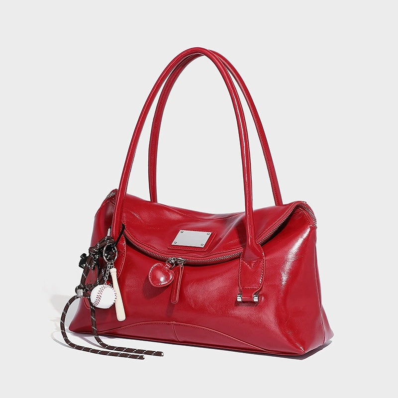Beaira New handbag for women light luxury simple fashion casual portable tote bag versatile retro commuting single shoulder underarm