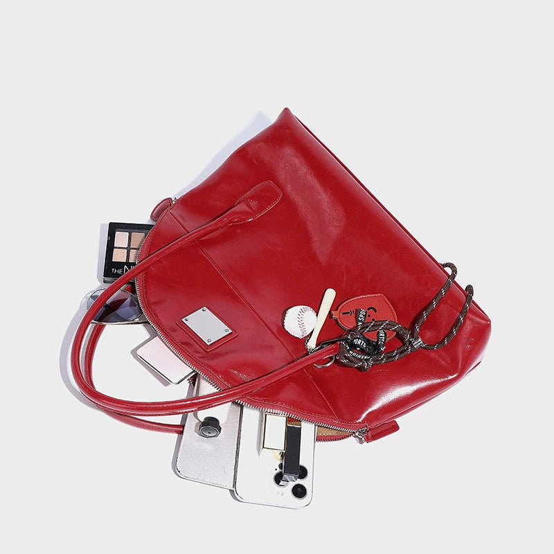 Beaira New handbag for women light luxury simple fashion casual portable tote bag versatile retro commuting single shoulder underarm