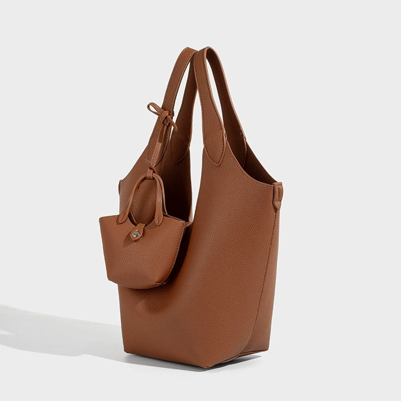 Beaira New niche fashion style large capacity vegetable basket bag high-end water bucket bag commuting tote crossbody bag
