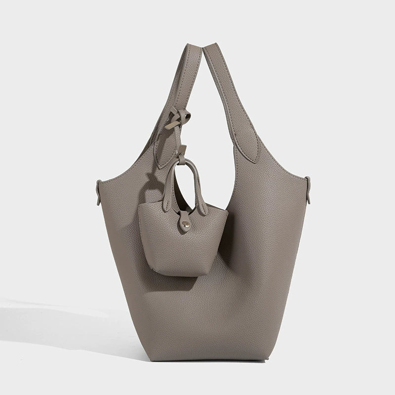 Beaira New niche fashion style large capacity vegetable basket bag high-end water bucket bag commuting tote crossbody bag