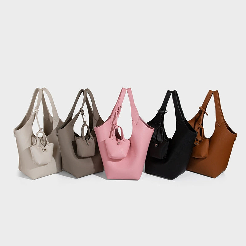 Beaira New niche fashion style large capacity vegetable basket bag high-end water bucket bag commuting tote crossbody bag