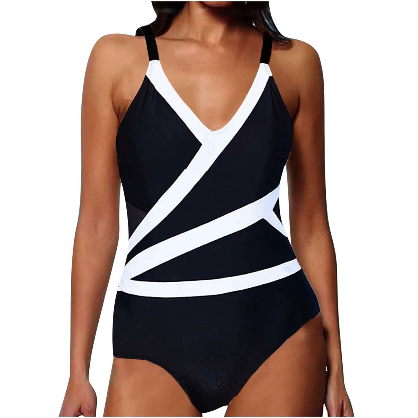 Beaira New swimsuit for women fashionable and sexy splicing split bikini swimsuit floral element matching swimsuit for women