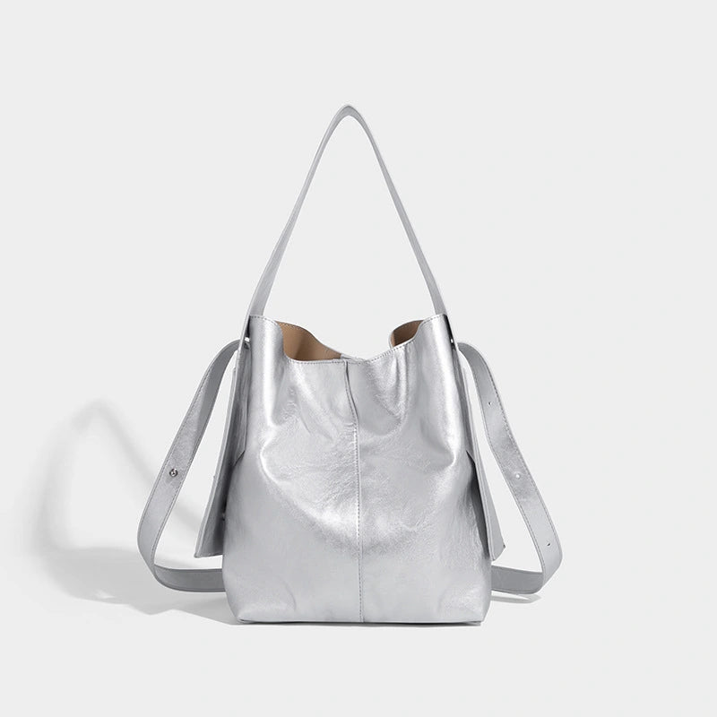 Beaira New women's bag fashionable and versatile shoulder bag high-end sense large capacity tote bag casual handbag trendy bucket bag