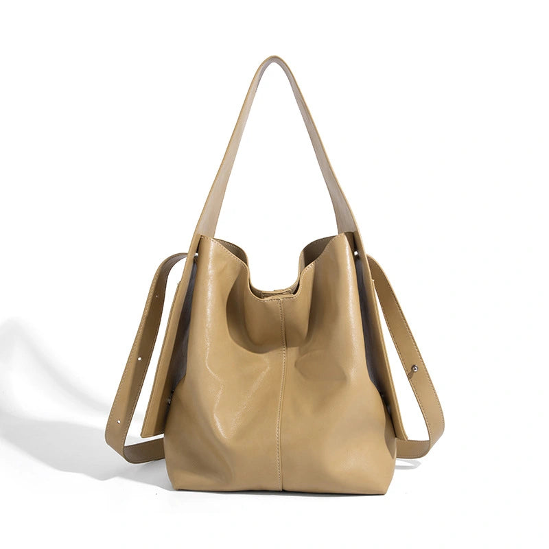 Beaira New women's bag fashionable and versatile shoulder bag high-end sense large capacity tote bag casual handbag trendy bucket bag