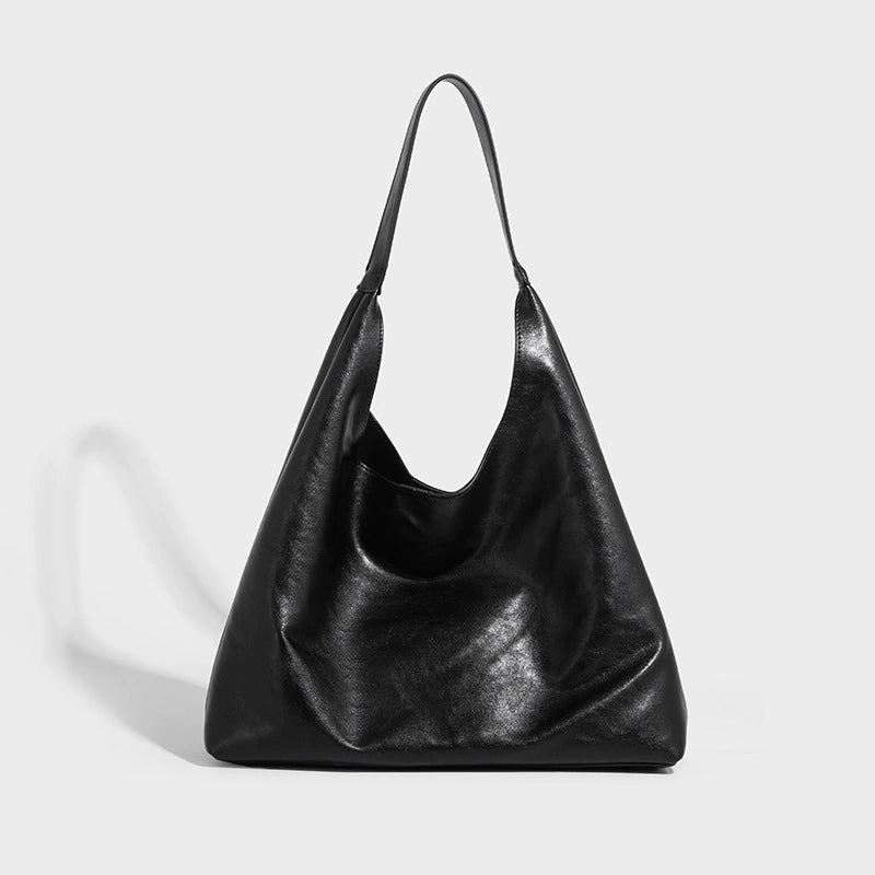 Beaira Simple fashion handbag bag women's new foreign style versatile solid color shoulder bag high-end large-capacity tote bag