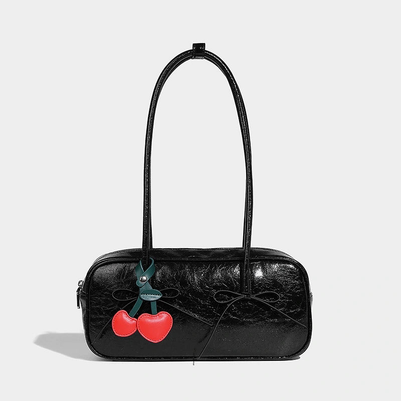 Beaira Unique autumn and winter bow design fashionable armpit bag simple baguette bag large capacity commuting versatile shoulder bag
