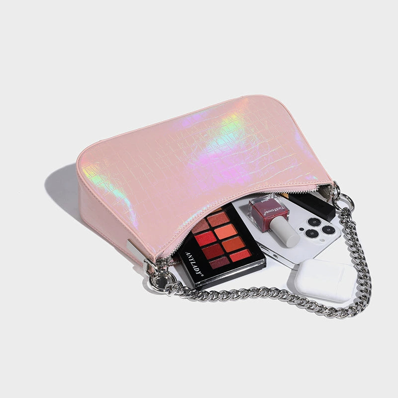 Beaira Women's New Bag Summer Trendy Gradient High Texture Niche Design Fashion Chain Underarm Women's Bag
