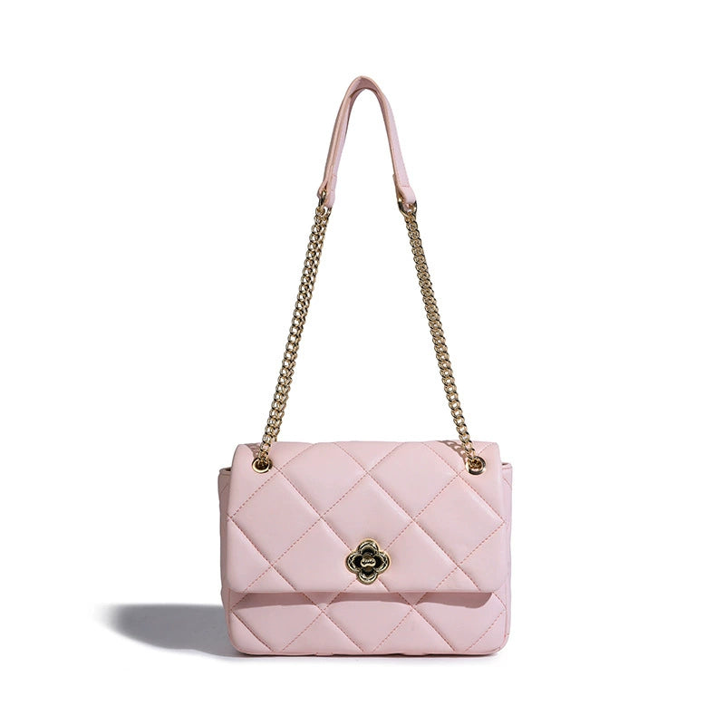 Beaira diamond grid chain bag new high-end fashion small square bag commuting shoulder crossbody bag for women