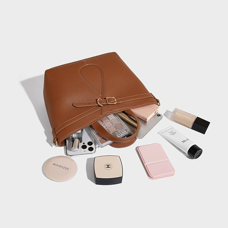 Beaira new fashion versatile casual one-shoulder crossbody bag niche design simple texture pebbled vegetable basket bag