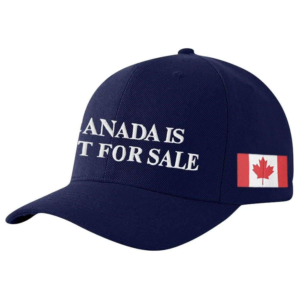 Beaira Canada Is for Sale Hat Adjustable Embroidered Classic Cap Breathable Vintage Baseball Cap for Hiking Fishing