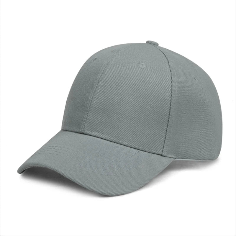 Beaira Cap For Men Women Casual Plain Baseball Caps Adjustable Snapback Hats Unisex Hip Hop Street Dad Sun Hat