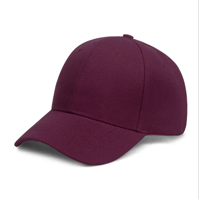 Beaira Cap For Men Women Casual Plain Baseball Caps Adjustable Snapback Hats Unisex Hip Hop Street Dad Sun Hat