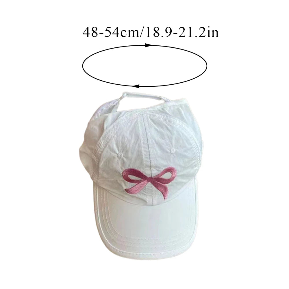 Beaira Fashion High Ponytail Kids Boy Girl Sun Hats Quick Drying Baseball Caps Adjustable Travel Caps Children Peaked Hats With Hole