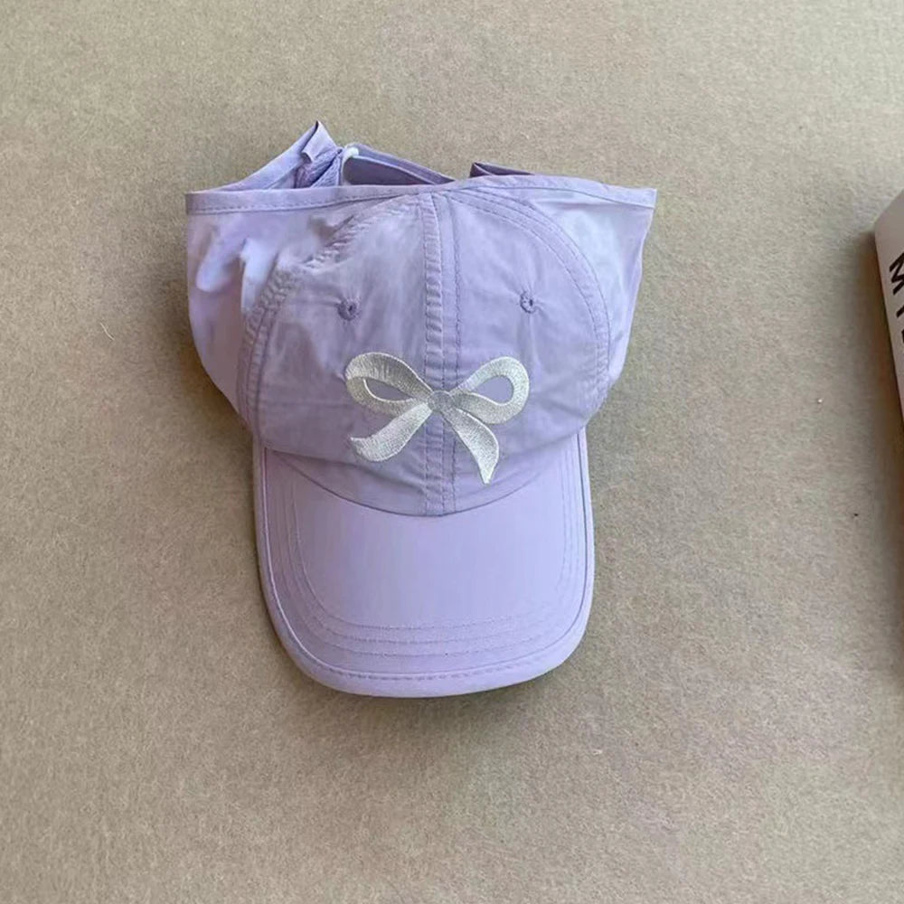 Beaira Fashion High Ponytail Kids Boy Girl Sun Hats Quick Drying Baseball Caps Adjustable Travel Caps Children Peaked Hats With Hole