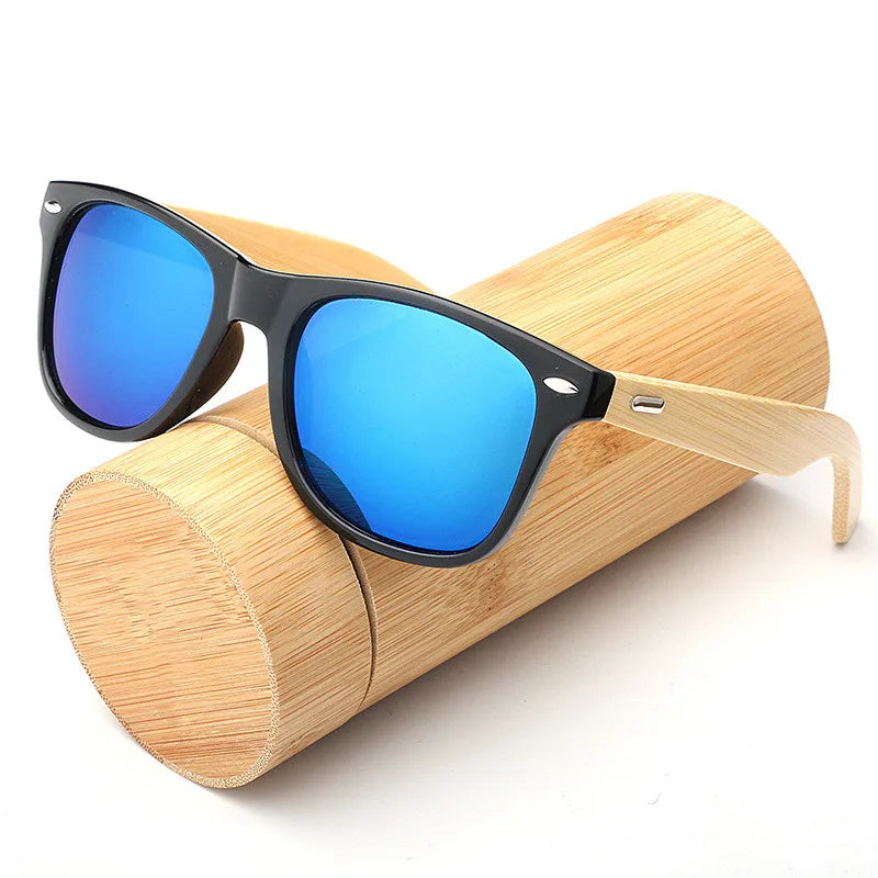 Beaira Fashion Wood Men's Ultraviolet Sunglasses Classic Male Driving Riding UV400 Sports Sun Glasses Eyewear Wooden Bamboo Eyeglasses