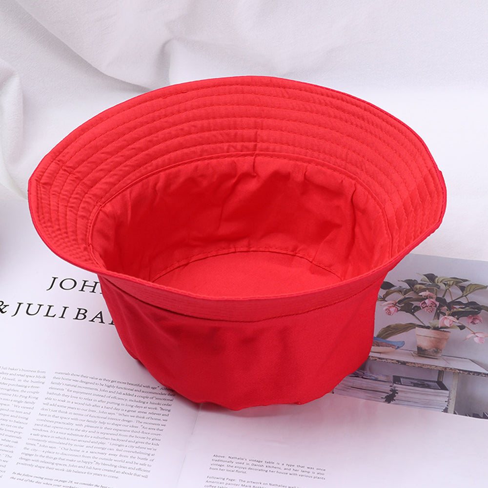Beaira Cotton Summer Foldable Bucket Hat Unisex Women Outdoor Sunscreen Hat Pure Color Fishing Hunting Cap Men Basin Chapeau Beach Cap
