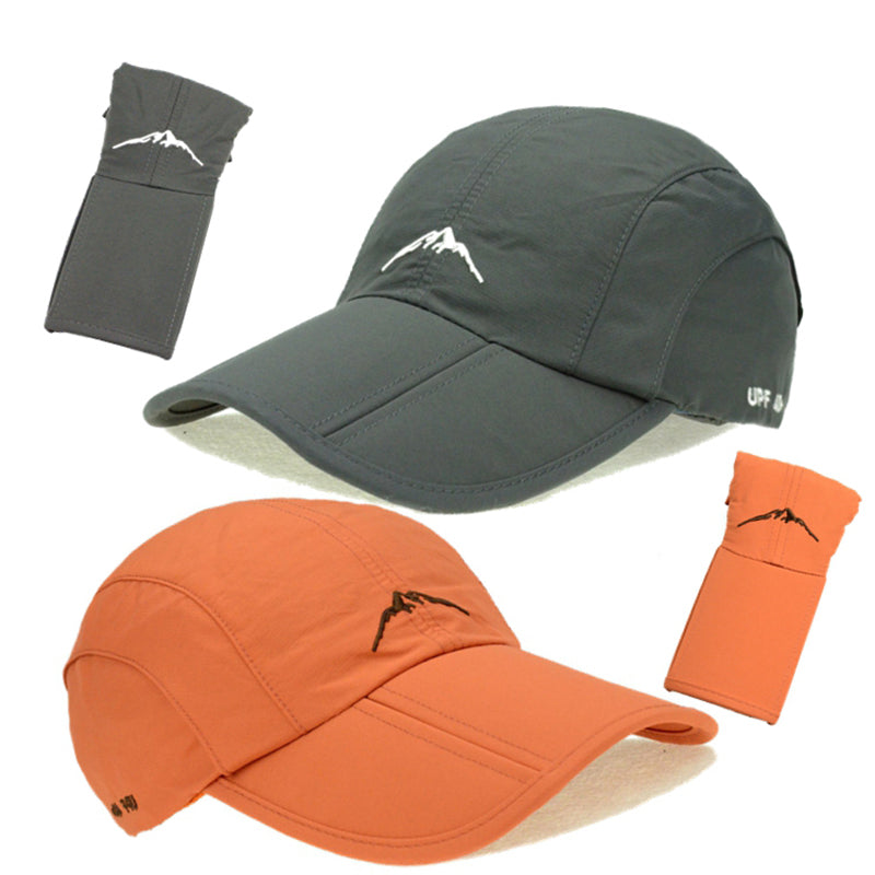Beaira Waterproof Outdoor Sport Baseball Cap Unisex Spring Summer Quick Drying Hat Breathable Cap Foldable Cycling hat Sun Protection