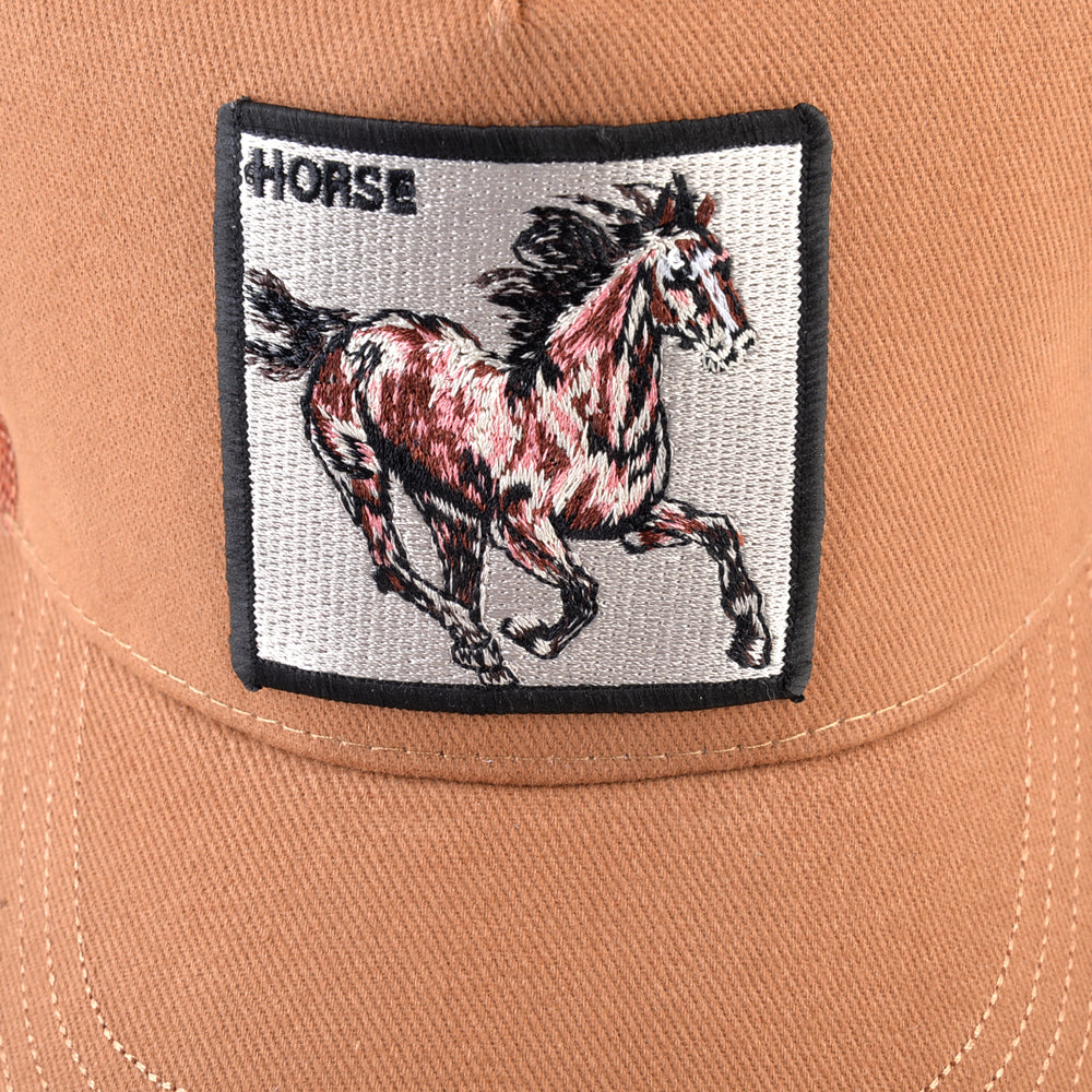 Beaira New Fashion Baseball Caps Men Women Snapback Mesh Baseball hats With Horse Embroidery Patch Trucker Casquette Summer Visor Caps