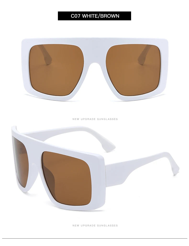 Beaira Motorcycle Oversized Punk Square Sunglasses Women Y2K Unique Men Trendy Sports Sun Glasses Luxury Brand Goggles Unisex UV400