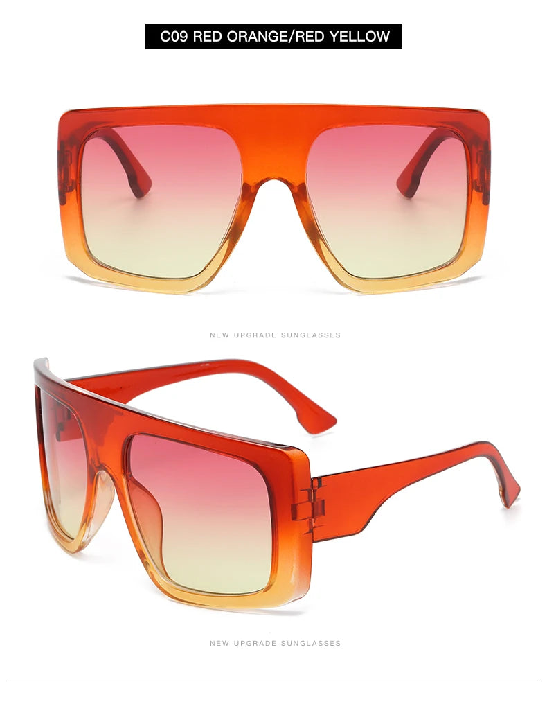 Beaira Motorcycle Oversized Punk Square Sunglasses Women Y2K Unique Men Trendy Sports Sun Glasses Luxury Brand Goggles Unisex UV400
