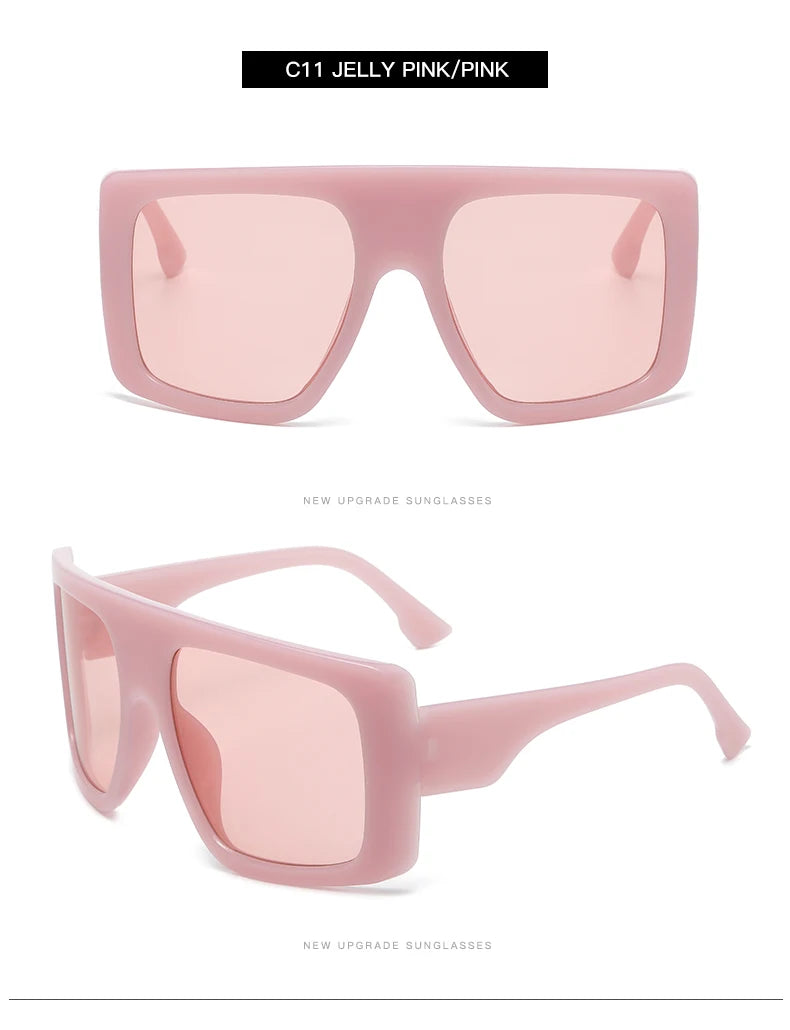 Beaira Motorcycle Oversized Punk Square Sunglasses Women Y2K Unique Men Trendy Sports Sun Glasses Luxury Brand Goggles Unisex UV400