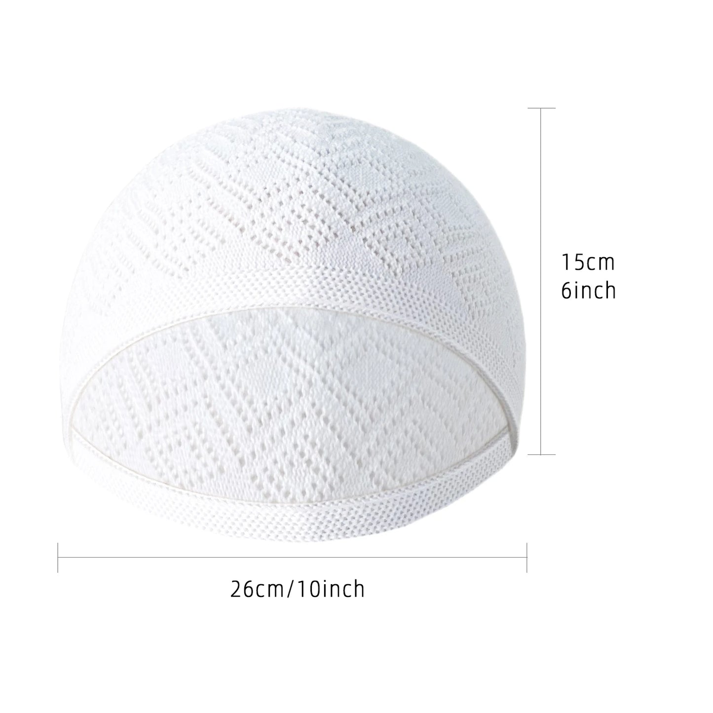 Beaira Muslim Men Prayer Hats Unisex Winter Warm Knitted Beanie Cap Islam Jewish India Caps Musulman Arab Men's Kippah Homme Hat