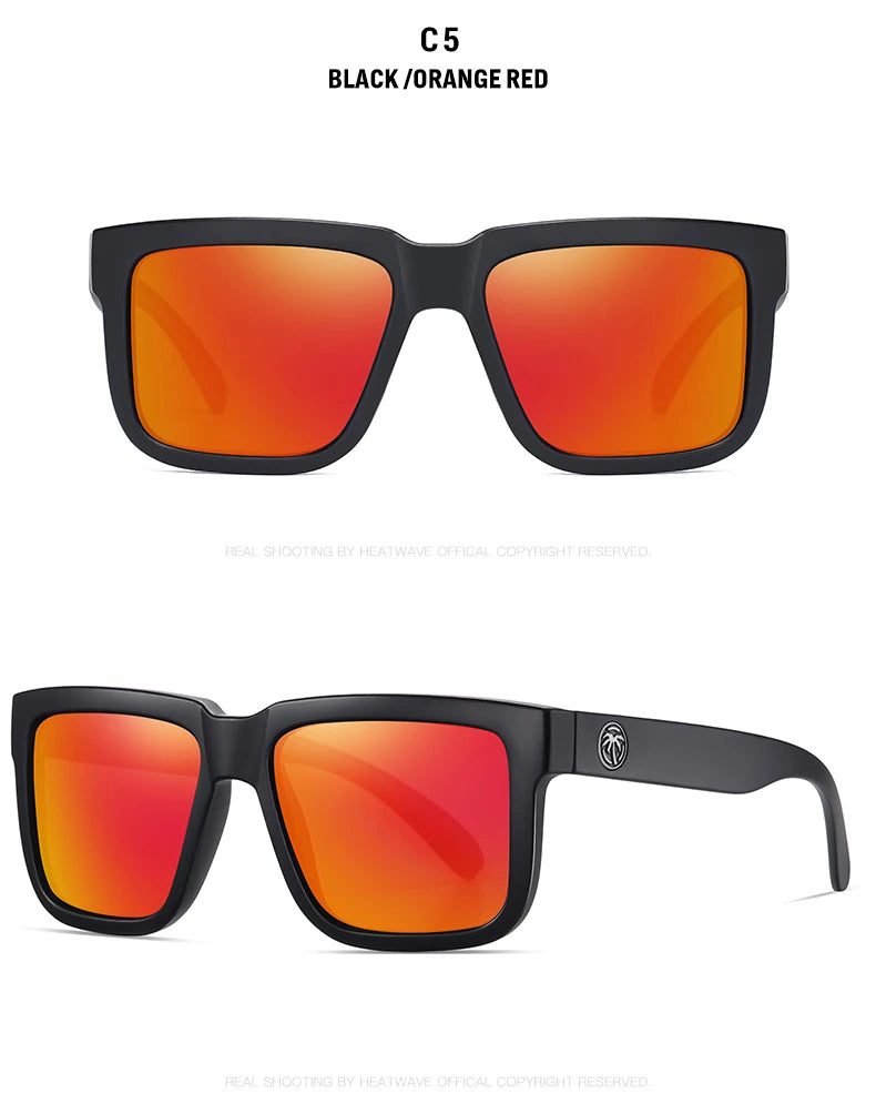 Beaira NEW High quality luxury Heat Wave brand Polarized sunglasses square Conjoined lens Women men sun glasses UV400