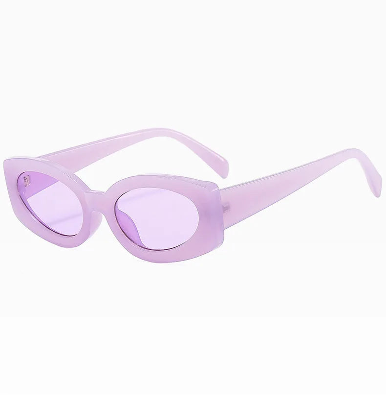 Beaira New Retro Women Cat Eye Sunglasses For Women Men Fashion Candy Color Frame PC Lenses Sun Glasses Shades UV400 Eyewear